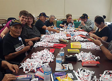 Gathering of Eagles Vets Prepping for Event